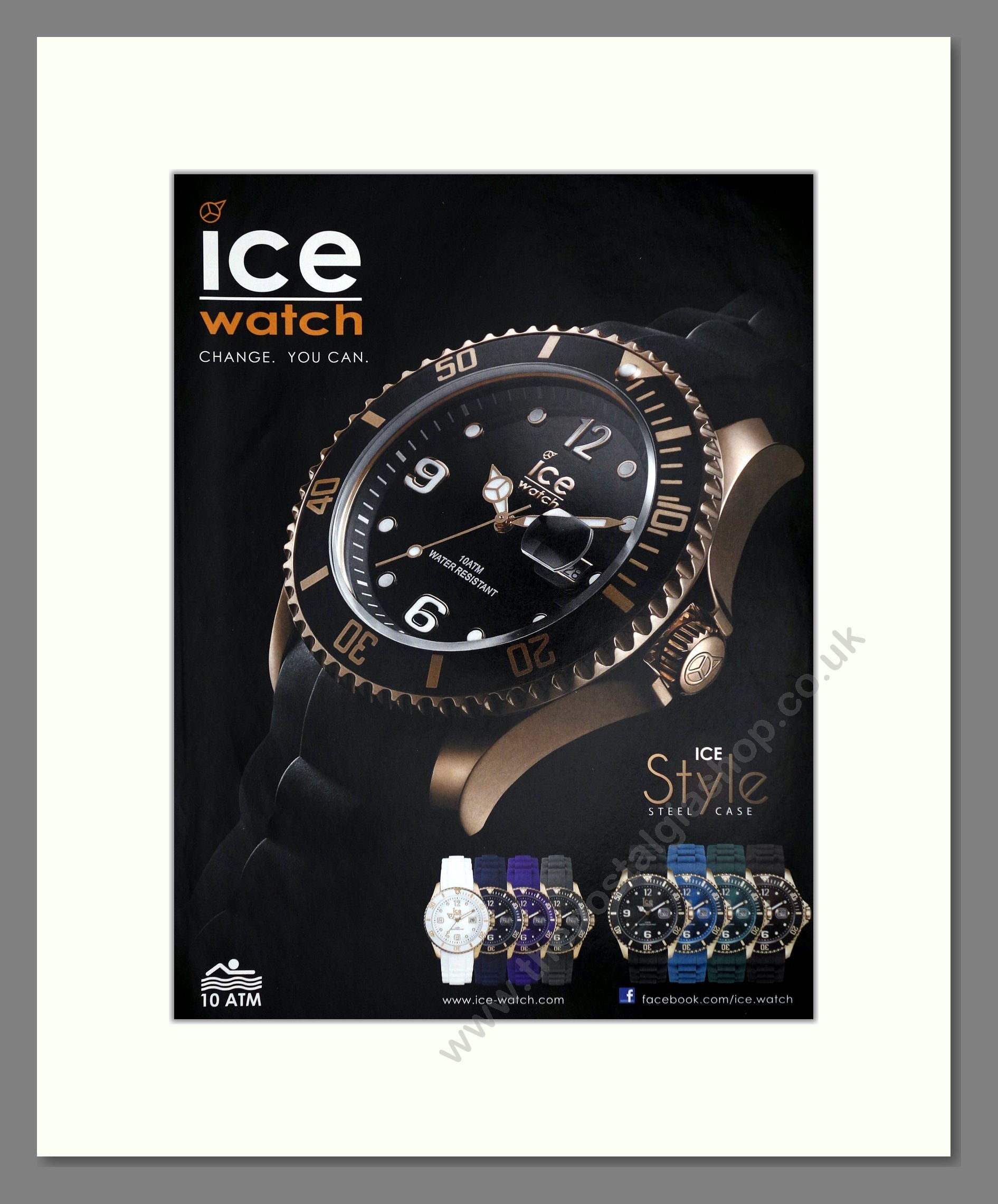 Ice - Various Watches. Vintage Advert 2014 (ref AD64392)