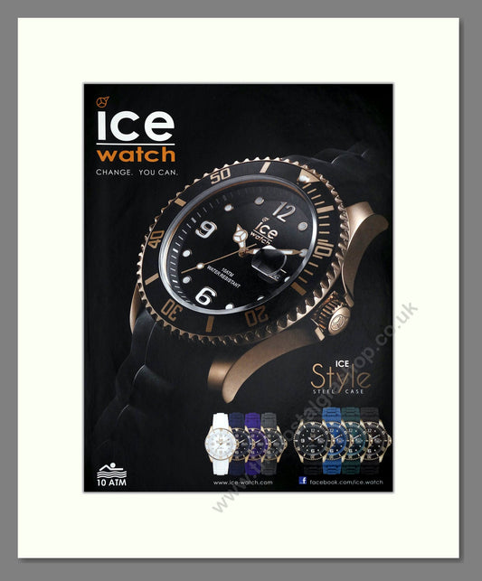 Ice - Various Watches. Vintage Advert 2014 (ref AD64392)