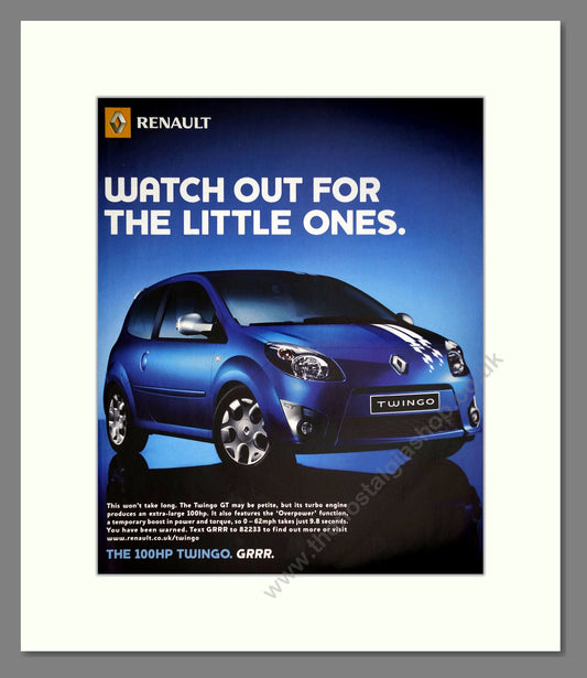 Renault - Twingo. Vintage Advert 2007 (ref AD64619)