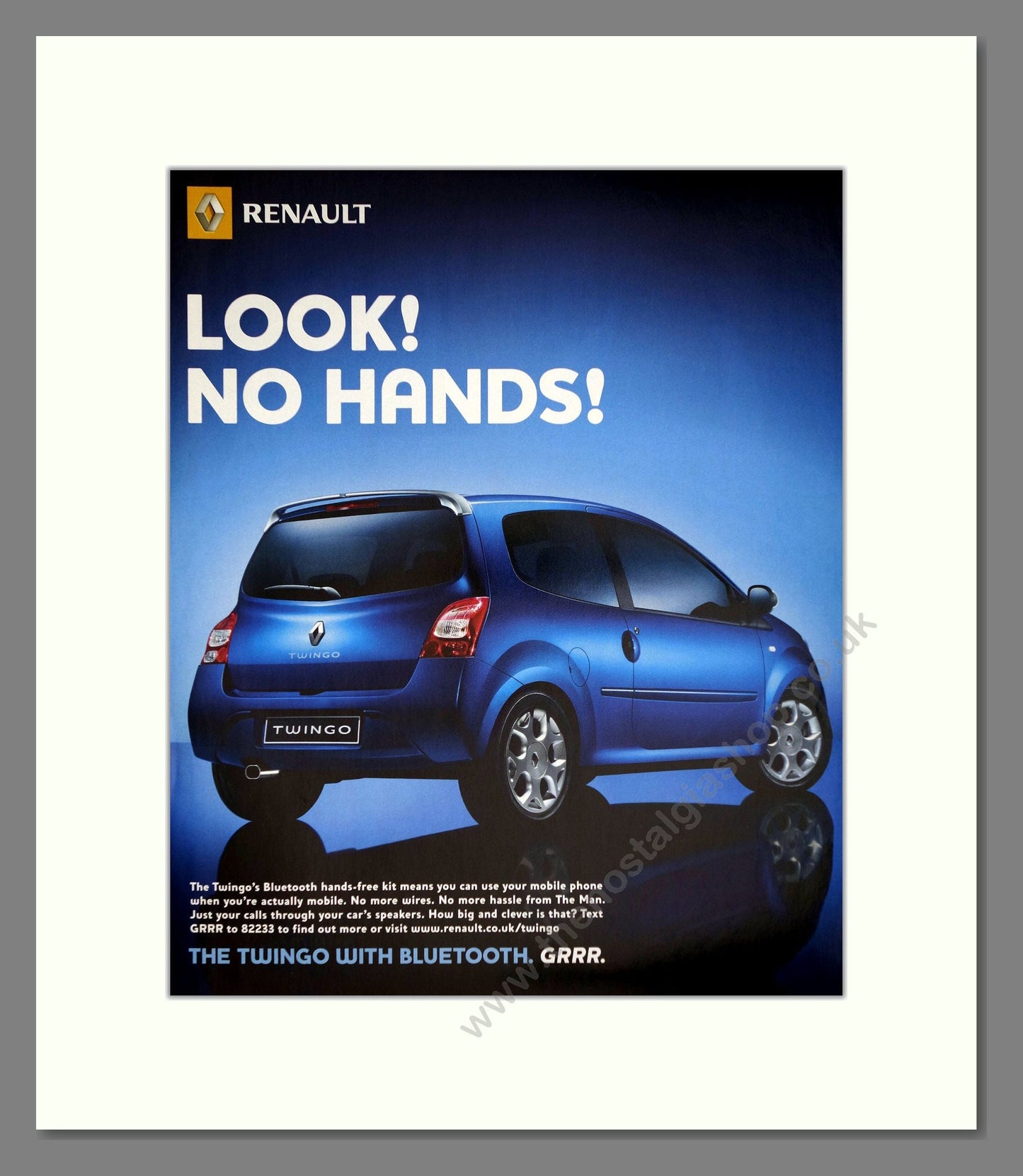 Renault - Twingo. Vintage Advert 2007 (ref AD64620)