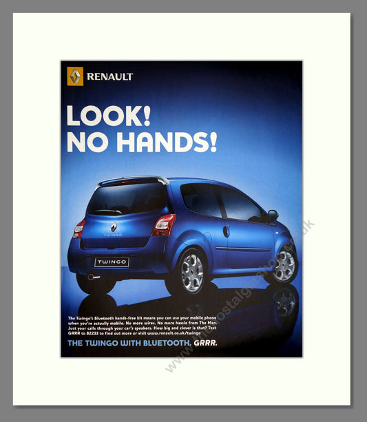 Renault - Twingo. Vintage Advert 2007 (ref AD64620)