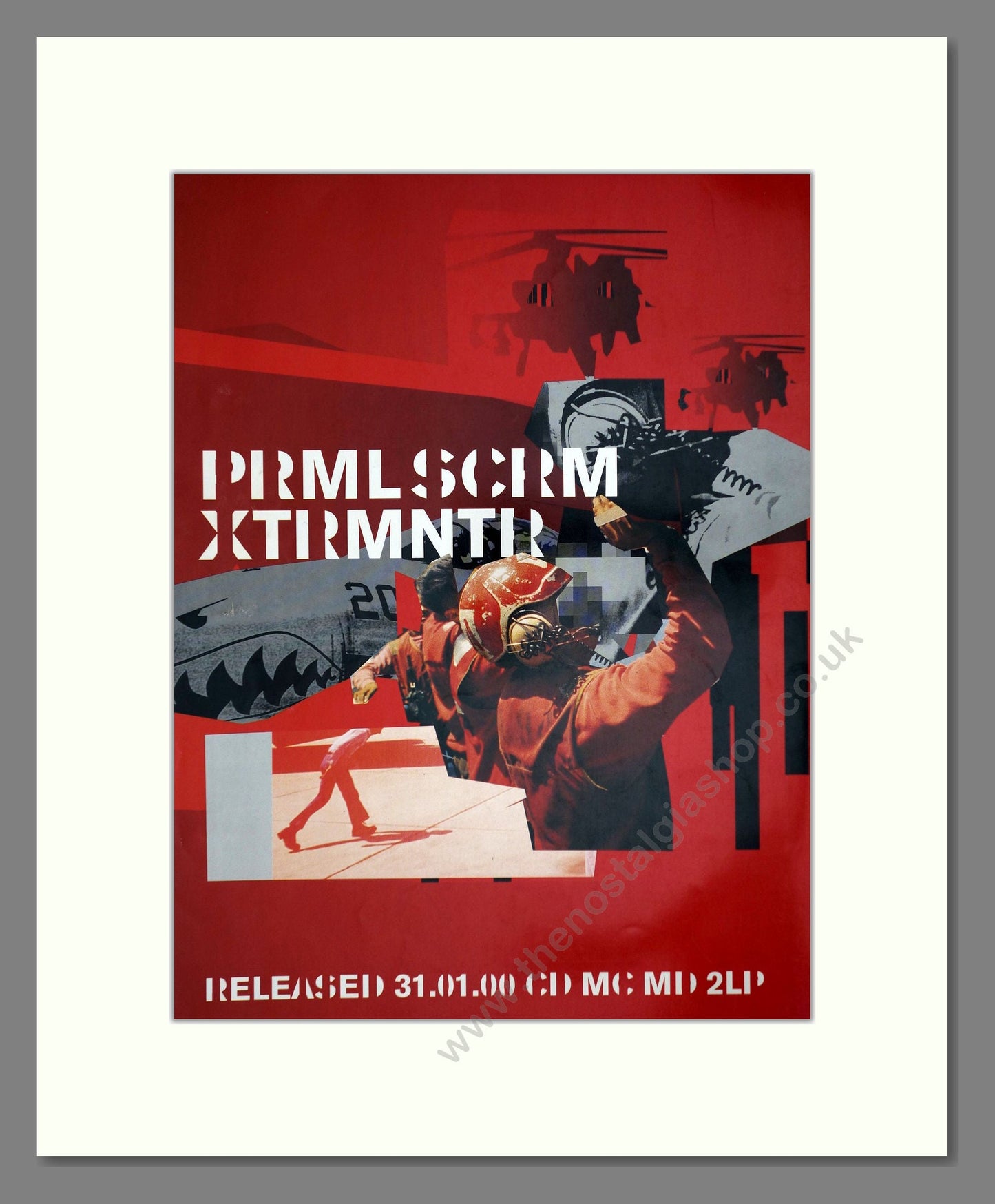 Primal Scream - XTRMNTR. Vintage Advert 2000 (ref AD64759)