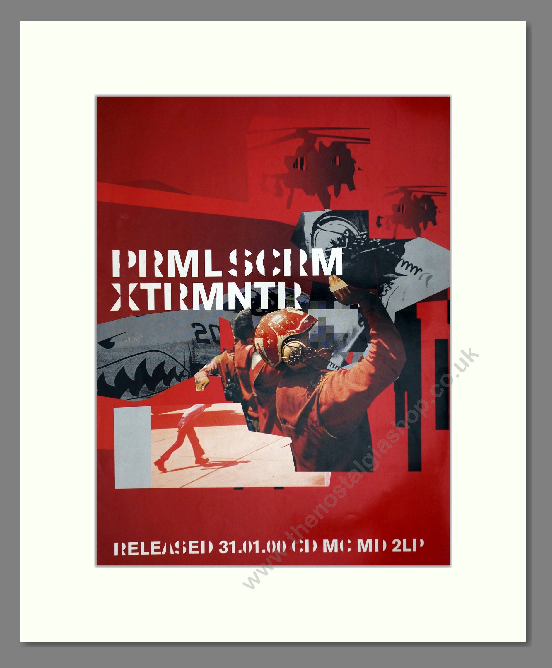 Primal Scream - XTRMNTR. Vintage Advert 2000 (ref AD64759)