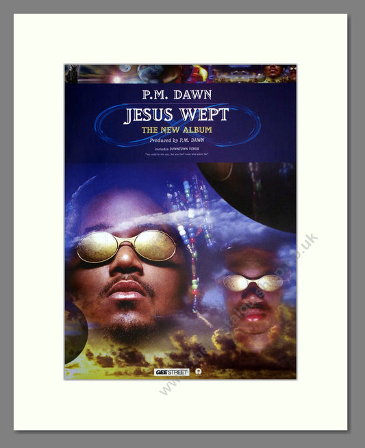 PM Dawn - Jesus Wept. Vintage Advert 1995 (ref AD64773)