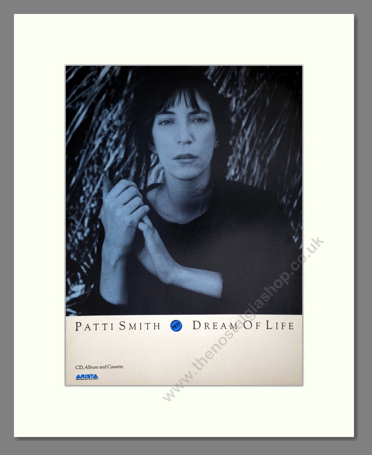Patti Smith - Dream Of Life. Vintage Advert 1999 (ref AD64777)