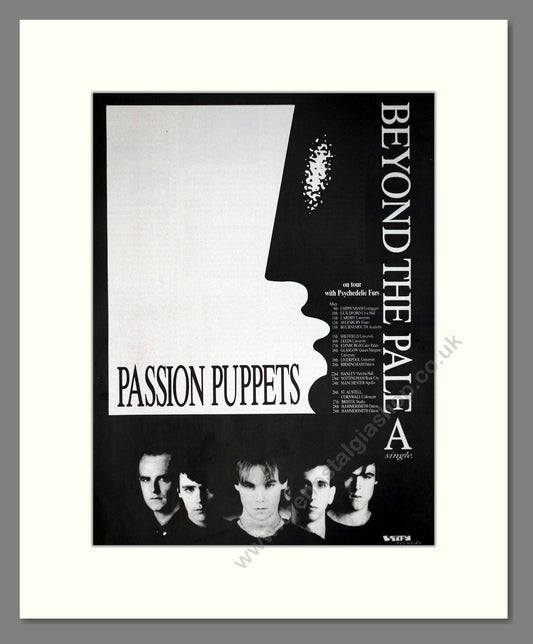 Passion Puppets - Beyond The Pale. Vintage Advert 1984 (ref AD64783)
