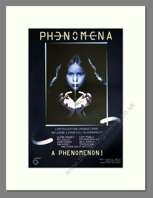 Phenomena - A Phenomenon. Vintage Advert 1985 (ref AD64791)