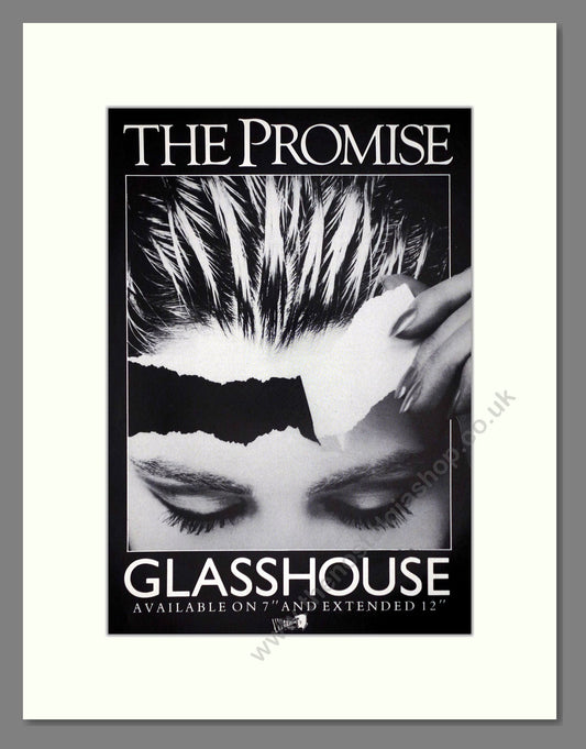 Promise (The) - Glasshouse. Vintage Advert 1986 (ref AD64792)