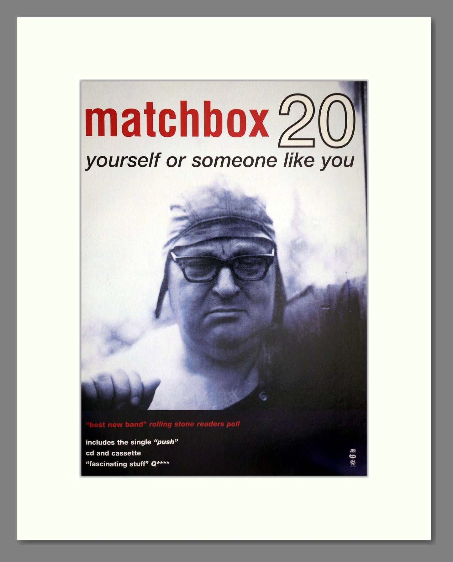 Matchbox 20 - Yourself Or Someone Like You. Vintage Advert 1998 (ref AD64815)