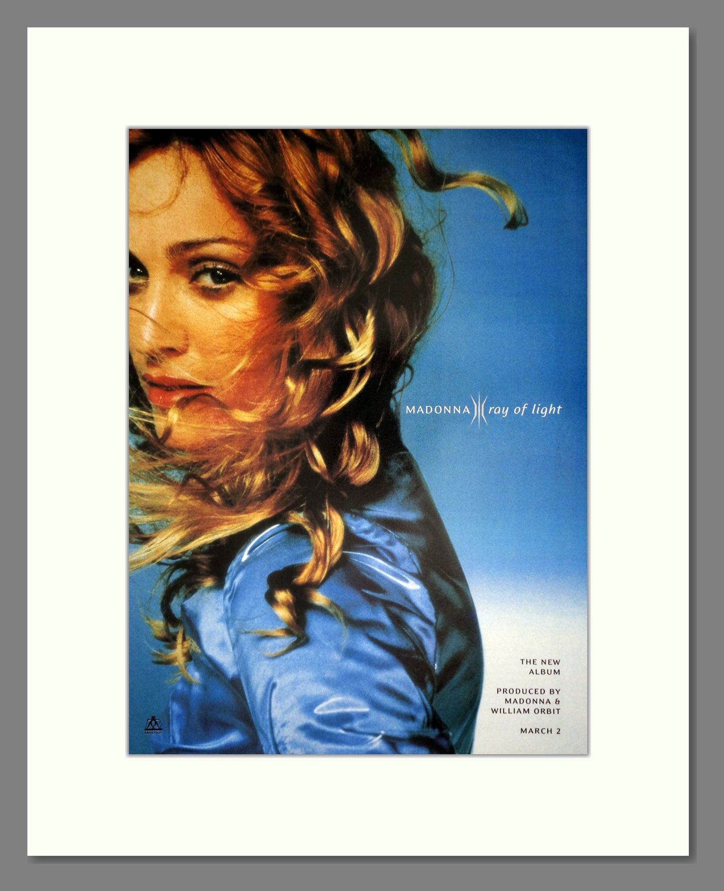 Madonna - Ray Of Light. Vintage Advert 1998 (ref AD64818)