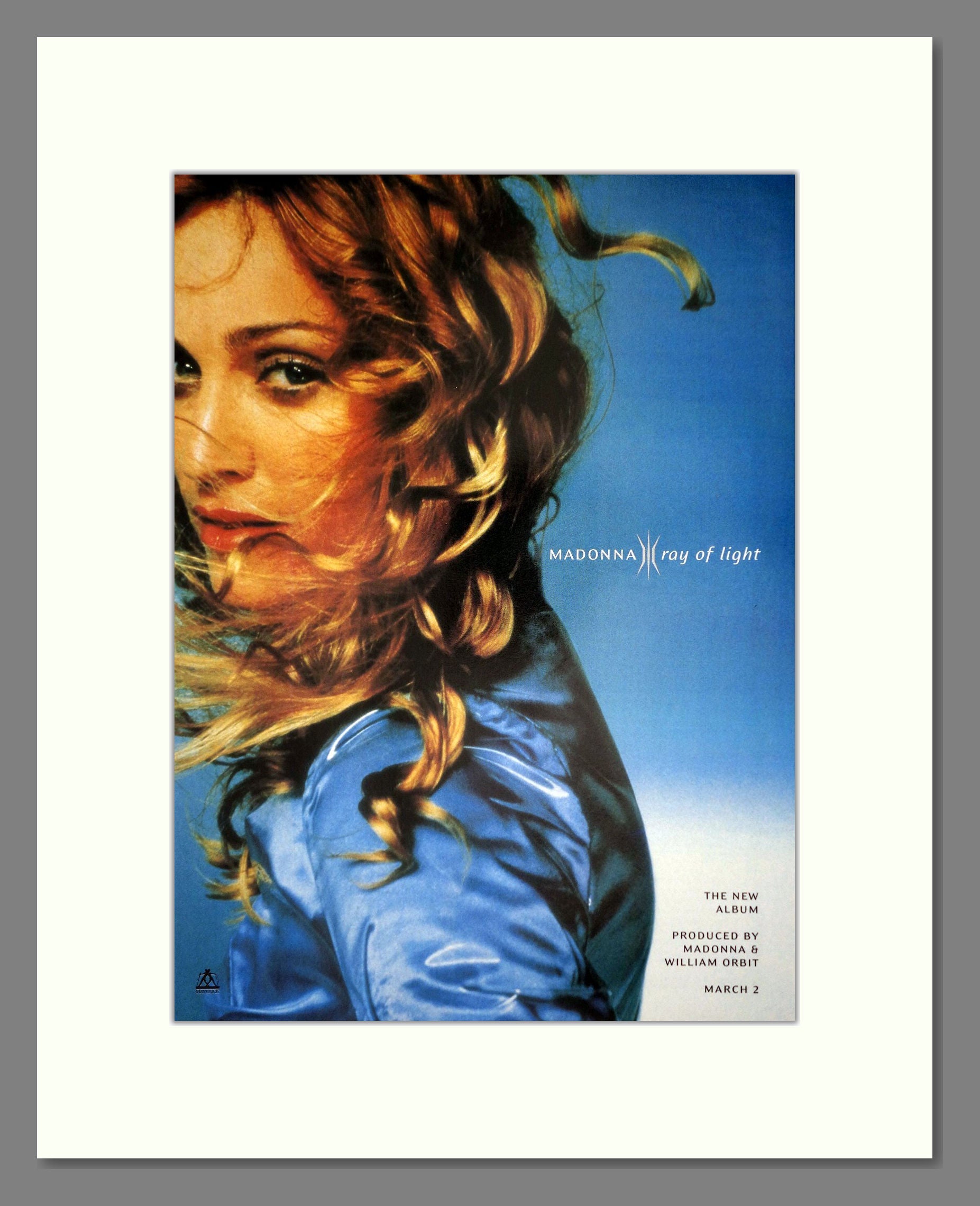 Madonna - Ray Of Light. Vintage Advert 1998 (ref AD64818)