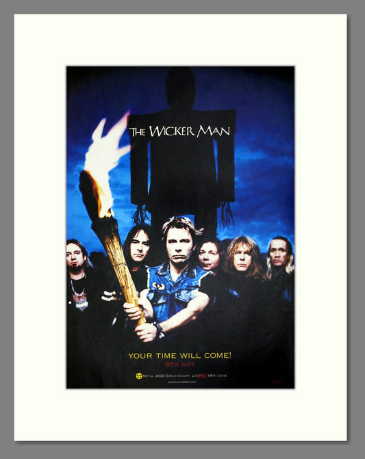 Iron Maiden - The Wicker Man. Vintage Advert 2000 (ref AD64837)