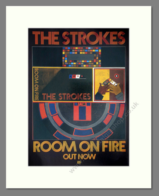 Strokes (The) - Room On Fire. Vintage Advert 2003 (ref AD64847)