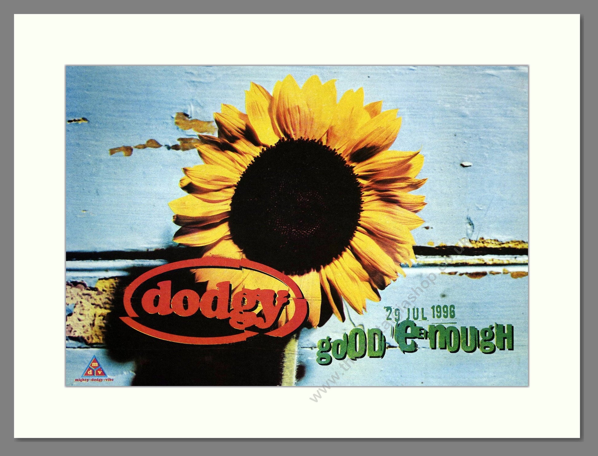 Dodgy - Good Enough. Vintage Advert 1996 (ref AD64867)