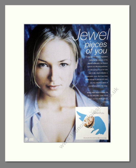 Jewel - Pieces Of You. Vintage Advert 1997 (ref AD64869)