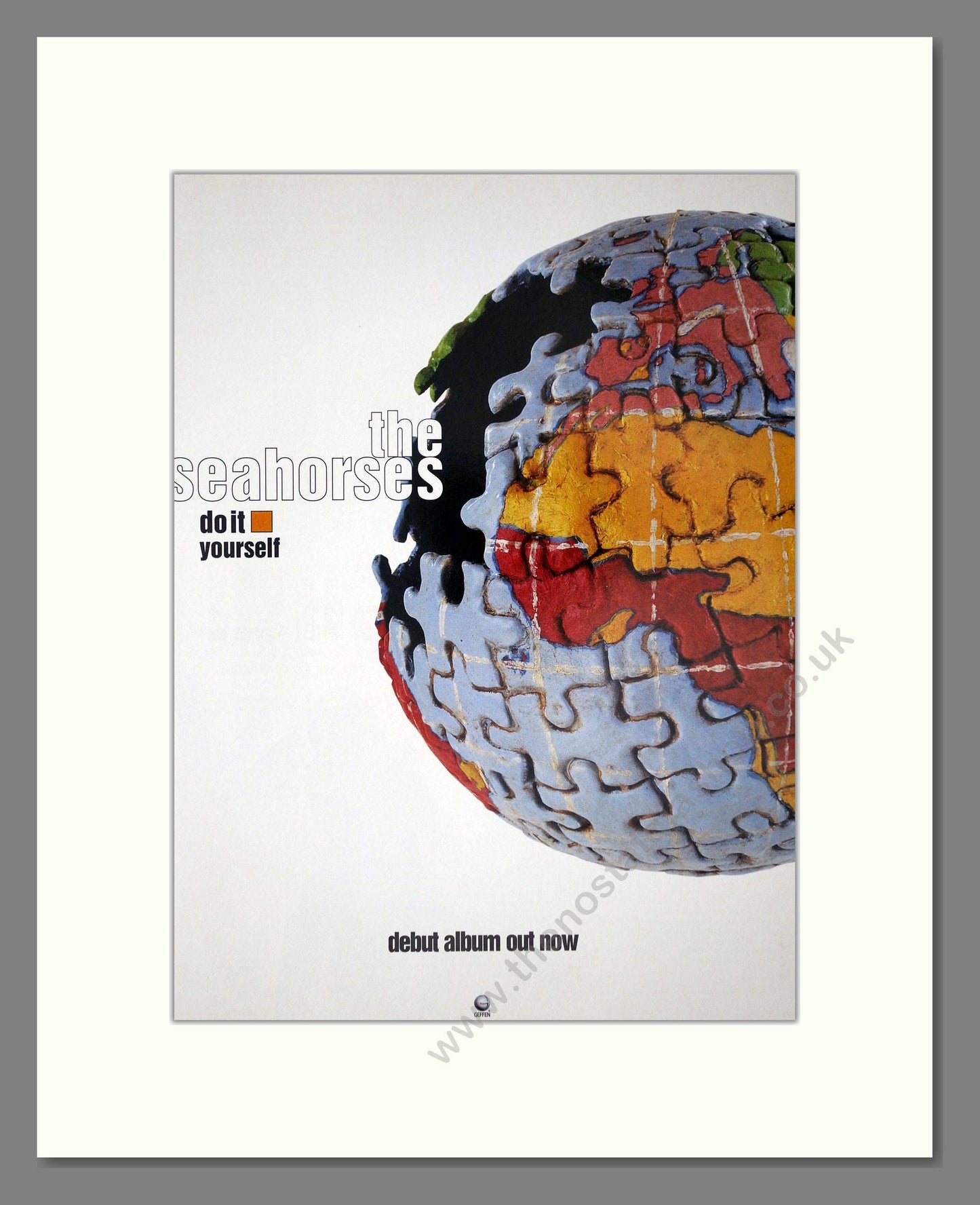 Seahorses - Do It Yourself. Vintage Advert 1997 (ref AD64873)