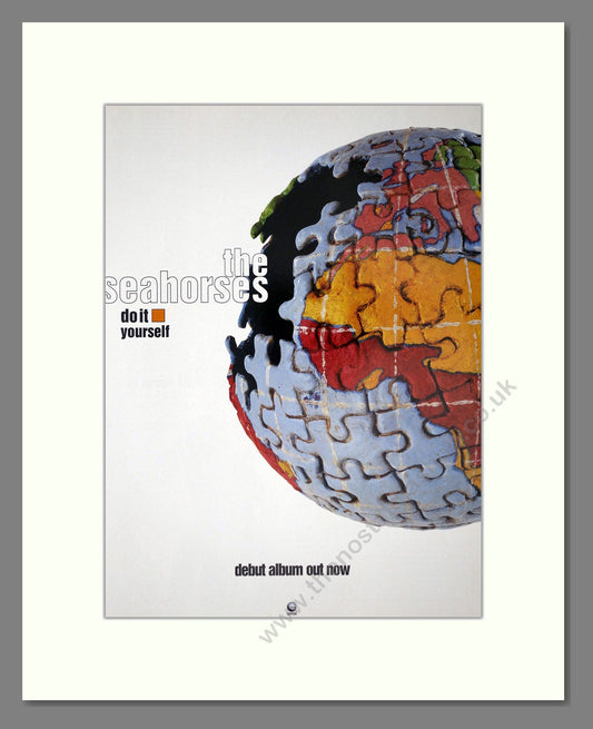 Seahorses - Do It Yourself. Vintage Advert 1997 (ref AD64873)