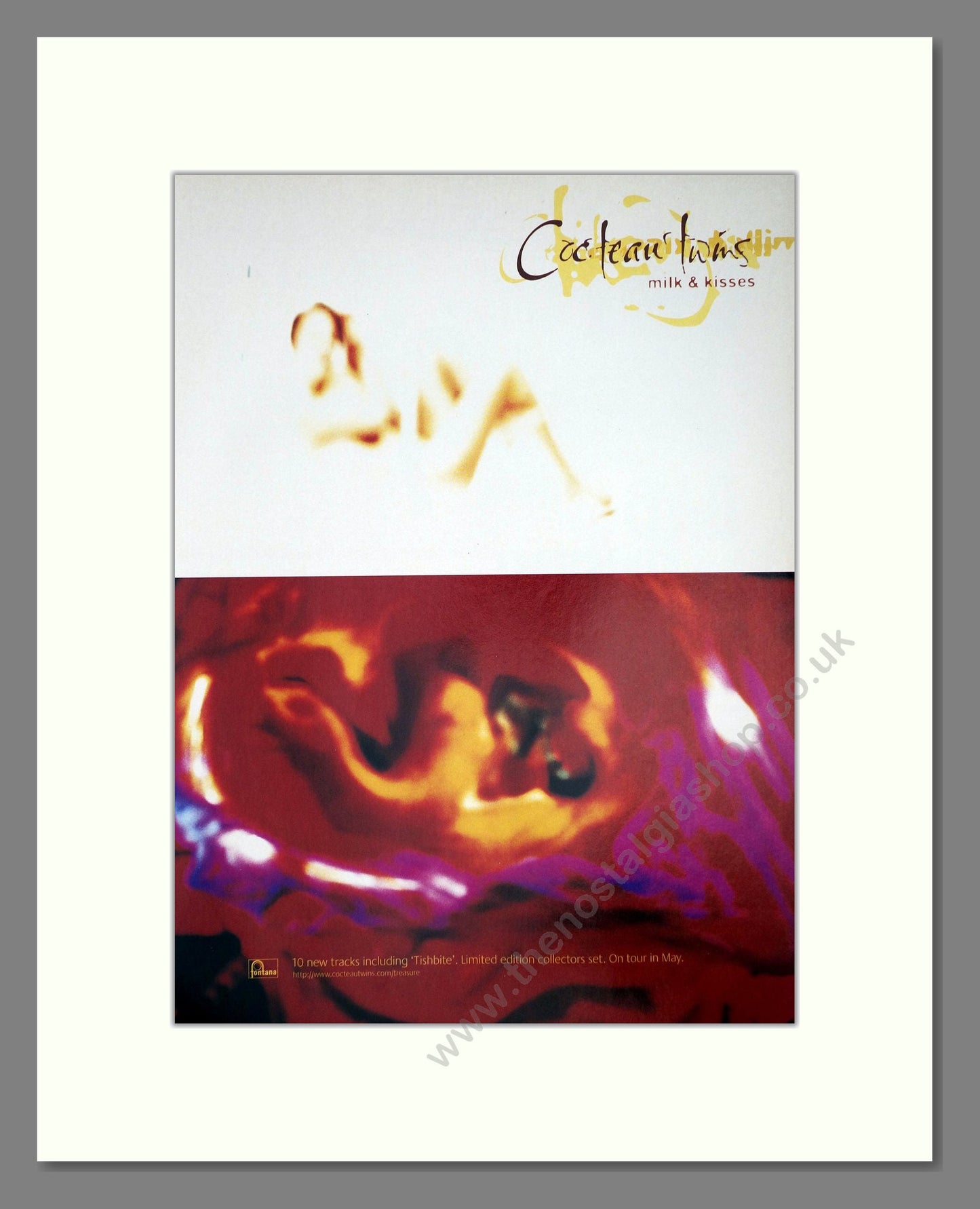 Cocteau Twins - Milk And Kisses. Vintage Advert 1996 (ref AD64878)