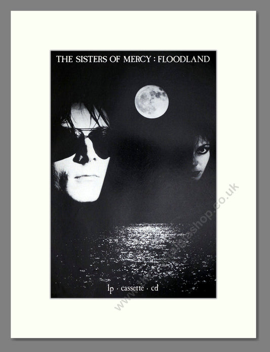 Sisters Of Mercy (The) - Floodland. Vintage Advert 1987 (ref AD64885)