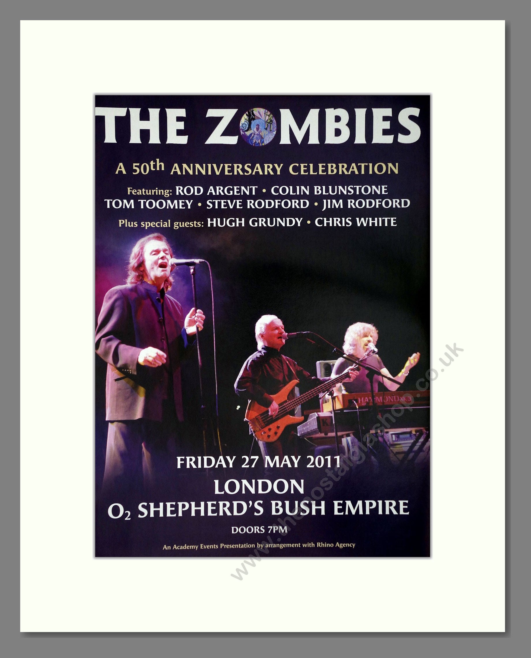 Zombies (The) - 50th Anniversary. Vintage Advert 2011 (ref AD64929 ...