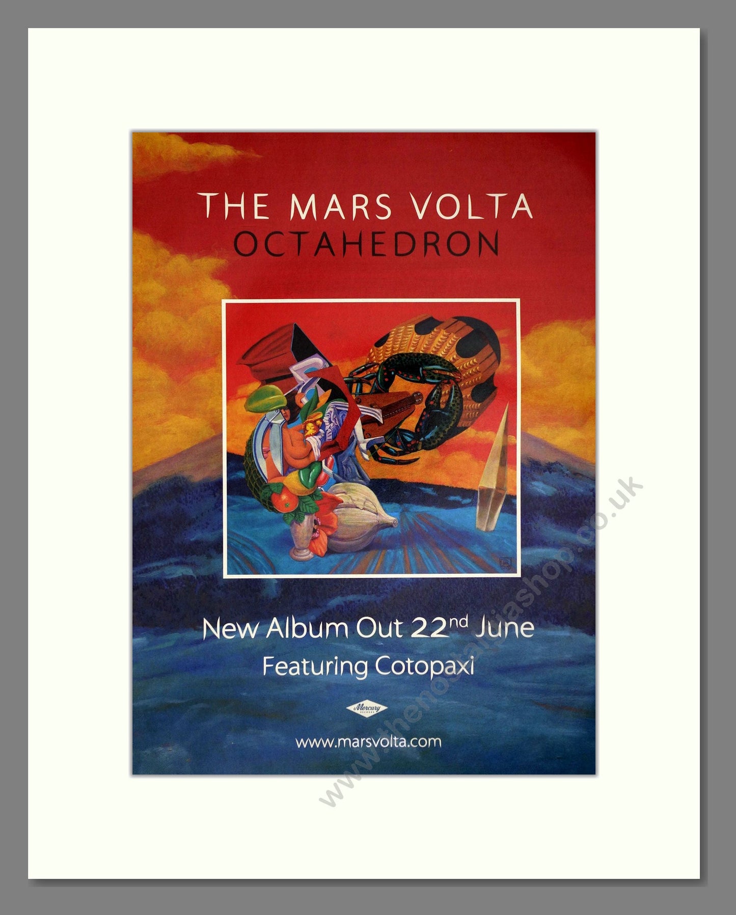 Mars Volta (The) - Octahedron. Vintage Advert 2009 (ref AD64942)