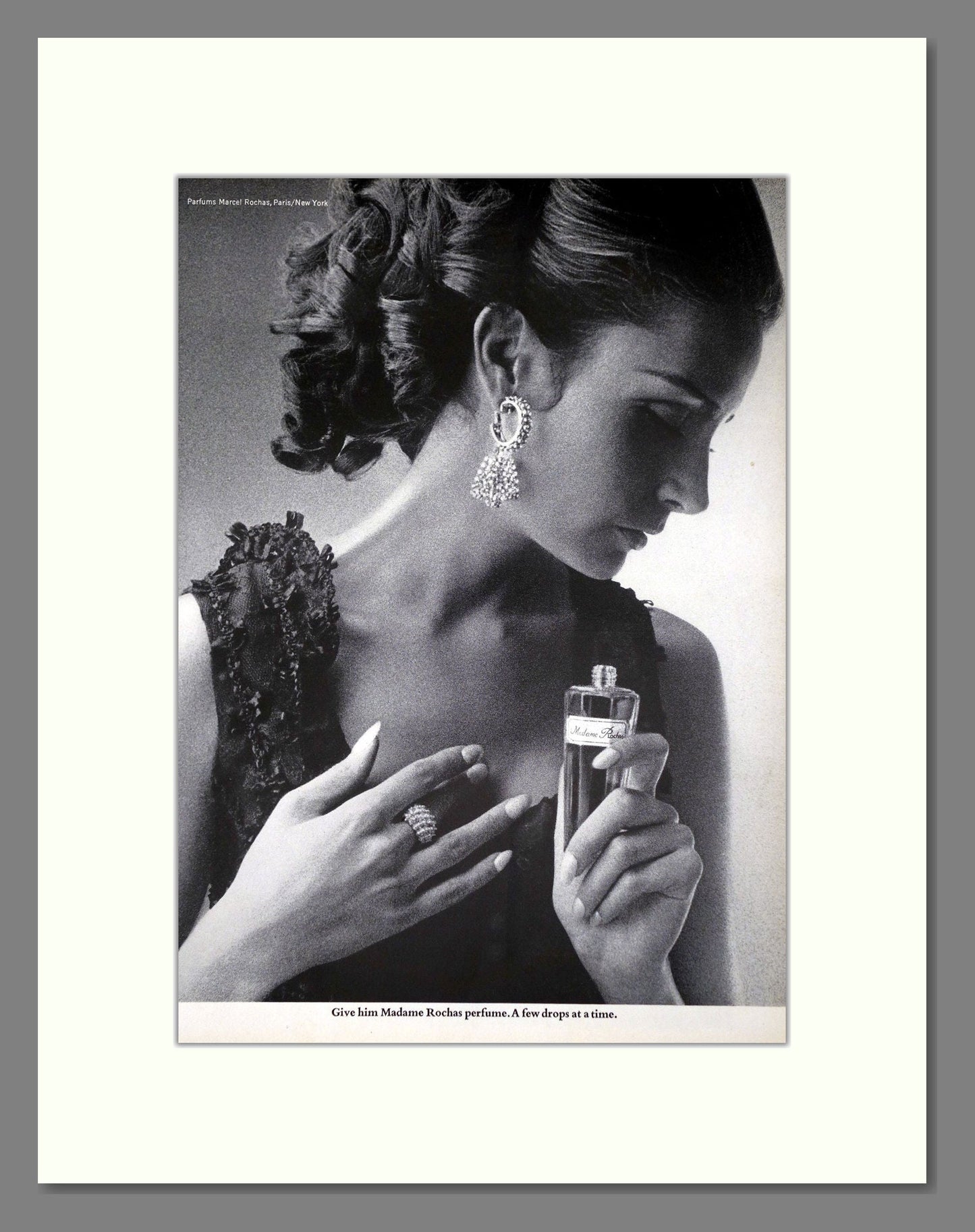 Rochas - Madame Rochas. Vintage Advert 1968 (ref AD65443)