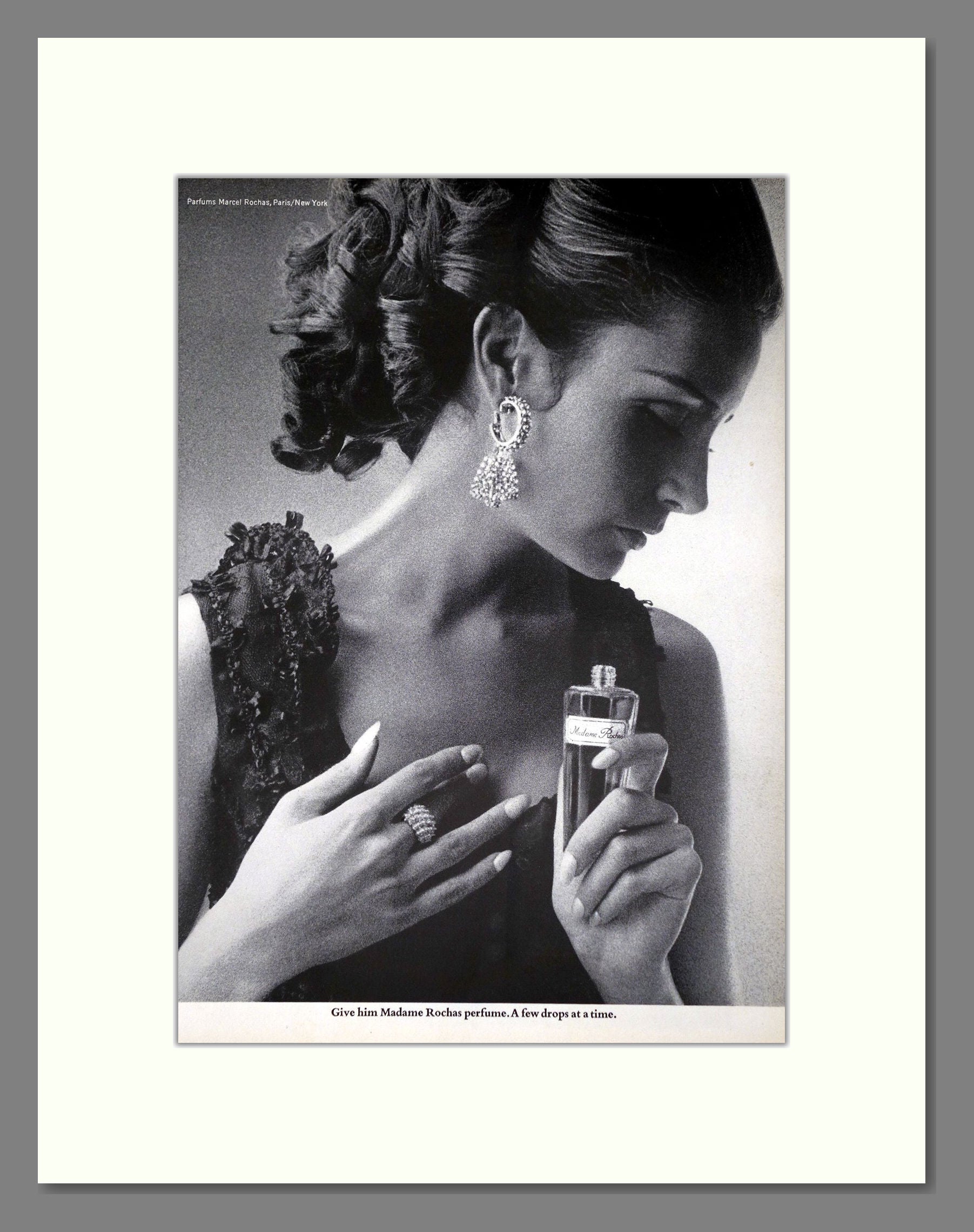 Rochas - Madame Rochas. Vintage Advert 1968 (ref AD65443)