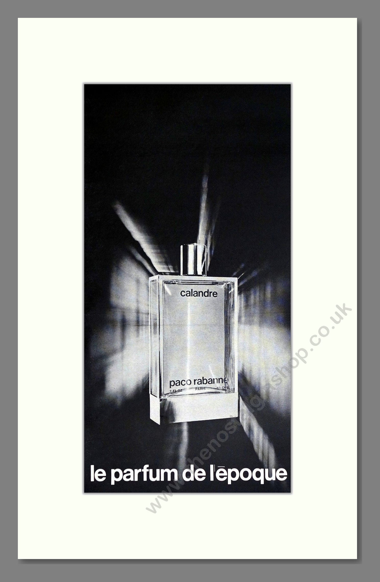 Paco Rabanne - Calandre. Vintage Advert 1973 (ref AD65447)