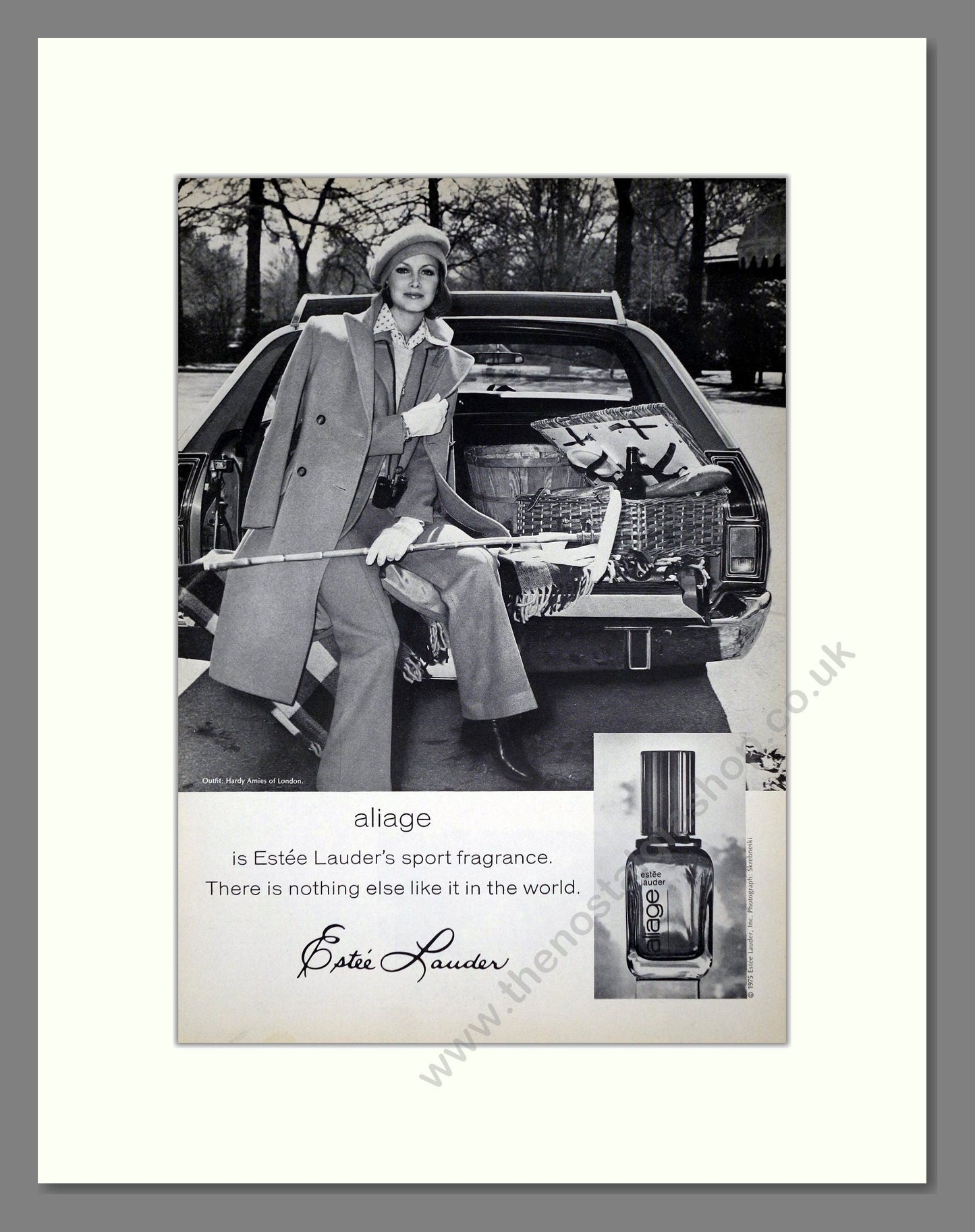 Estee Lauda - Aliage. Vintage Advert 1975 (ref AD65458)