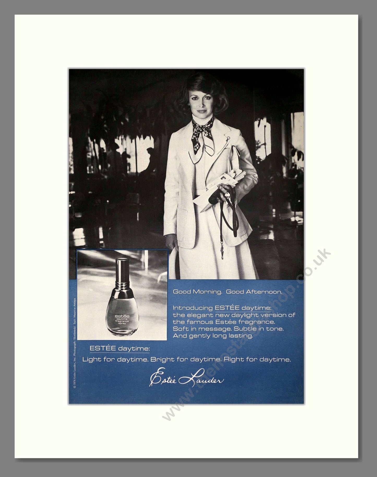 Estee Lauda - Daytime. Vintage Advert 1976 (ref AD65460)
