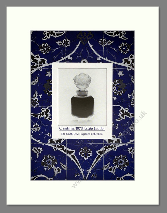 Estee Lauda - Youth-Dew. Vintage Advert 1973 (ref AD65466)