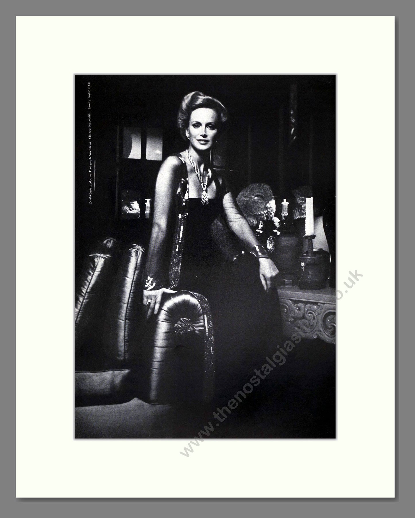 Estee Lauda - Cinnabar Double Advert. Vintage Advert 1979 (ref AD65469)