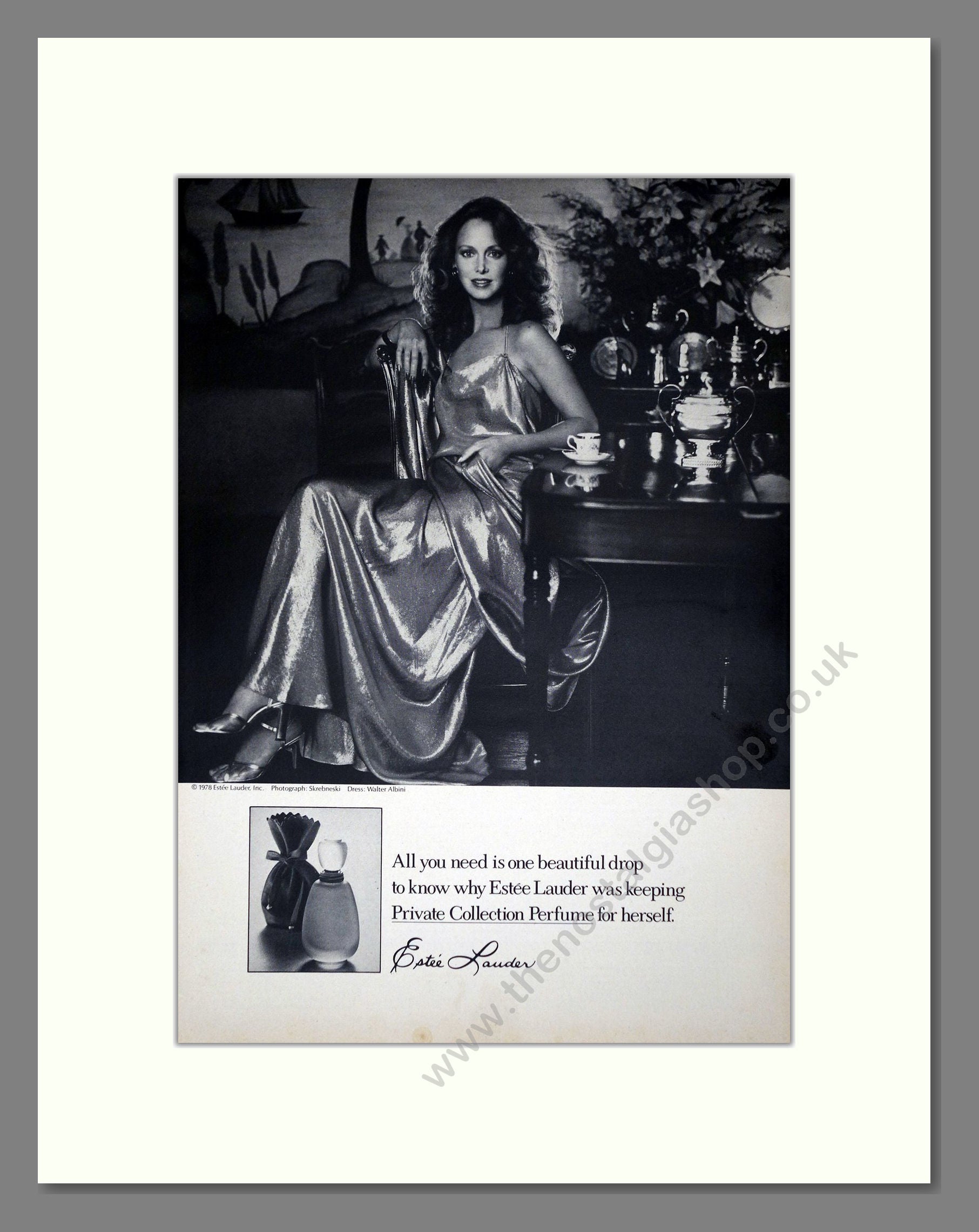 Estee Lauda - Private Collection. Vintage Advert 1979 (ref AD65475)