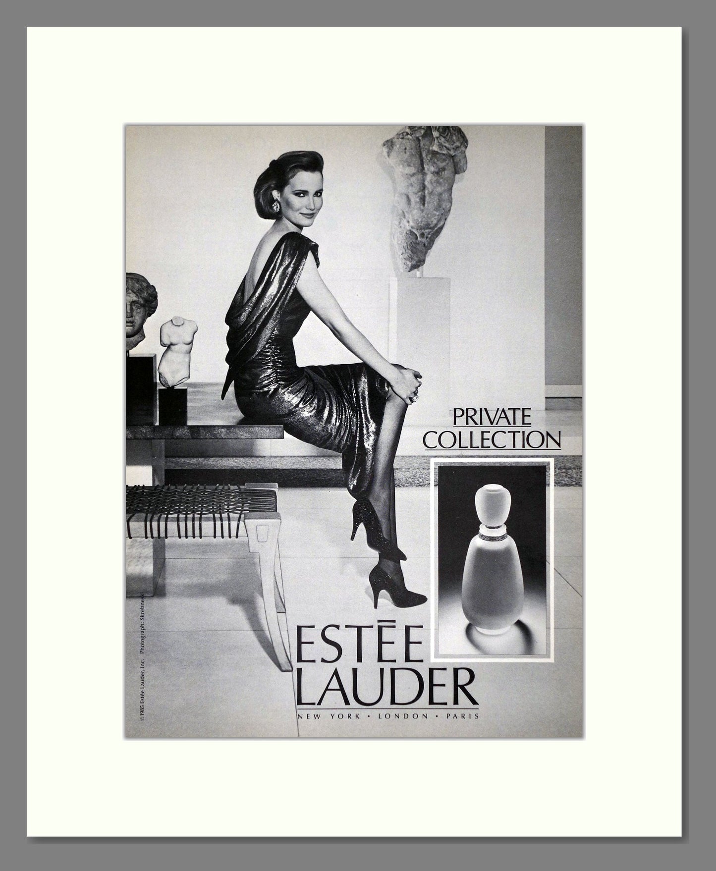 Estee Lauda - Private Collection. Vintage Advert 1986 (ref AD65478)