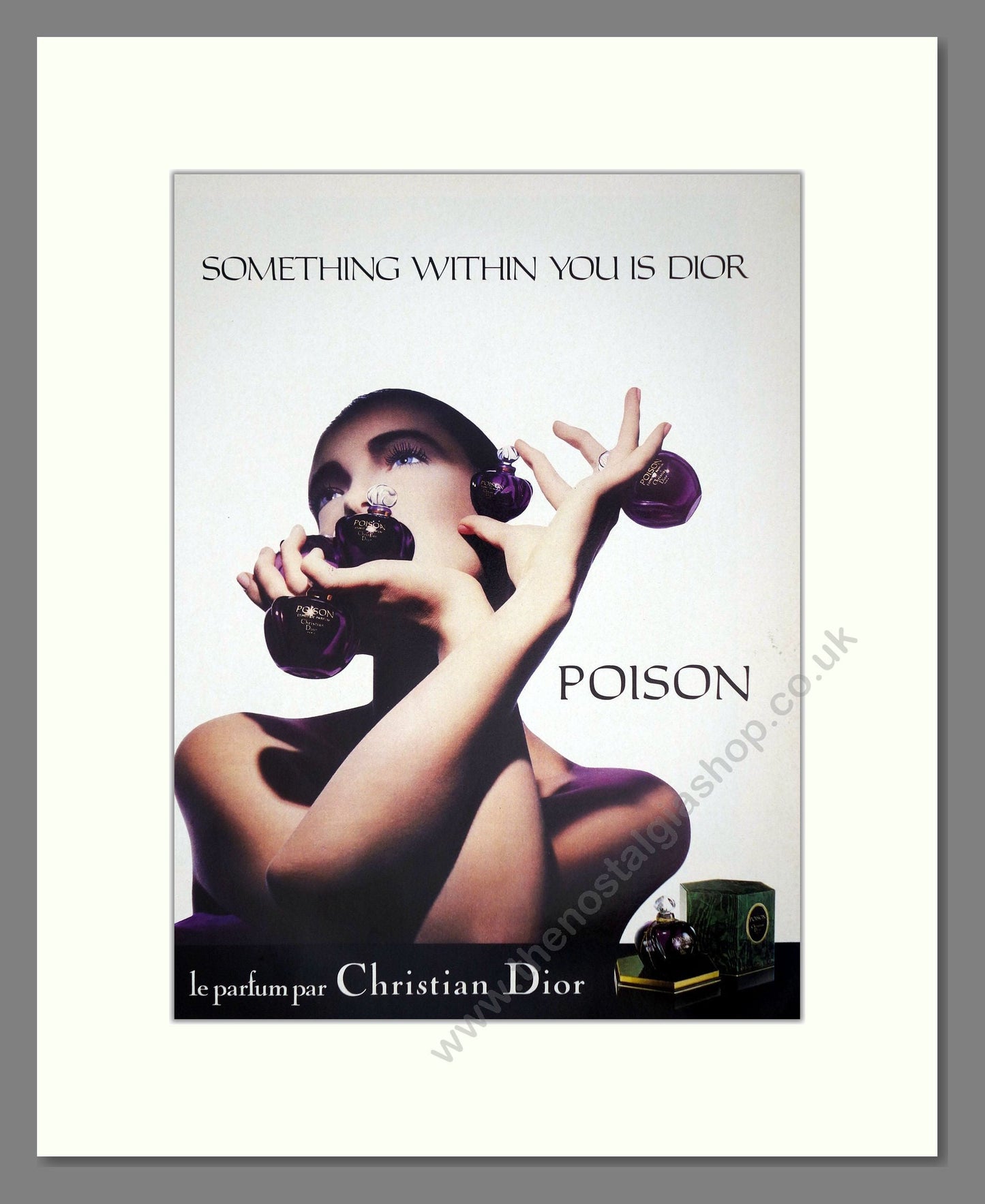 Christian Dior - Poison. Vintage Advert 1986 (ref AD65493)