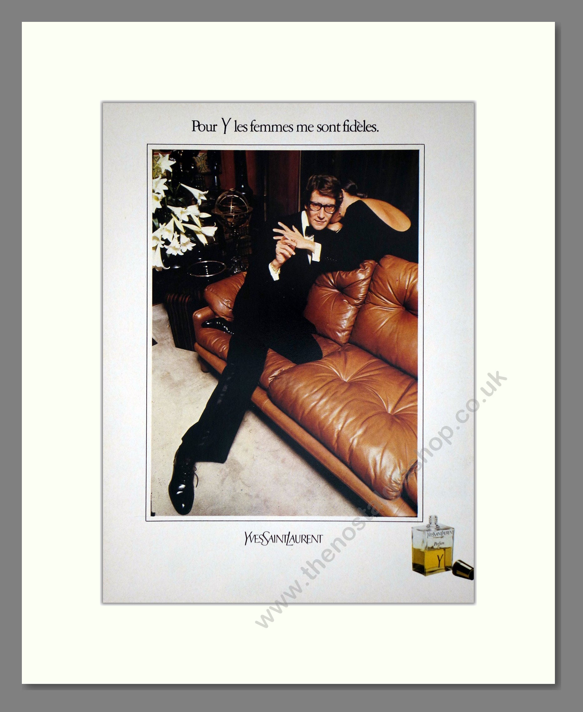 Yves Saint Laurent - Y Parfum. Vintage Advert 1976 (ref AD65498)