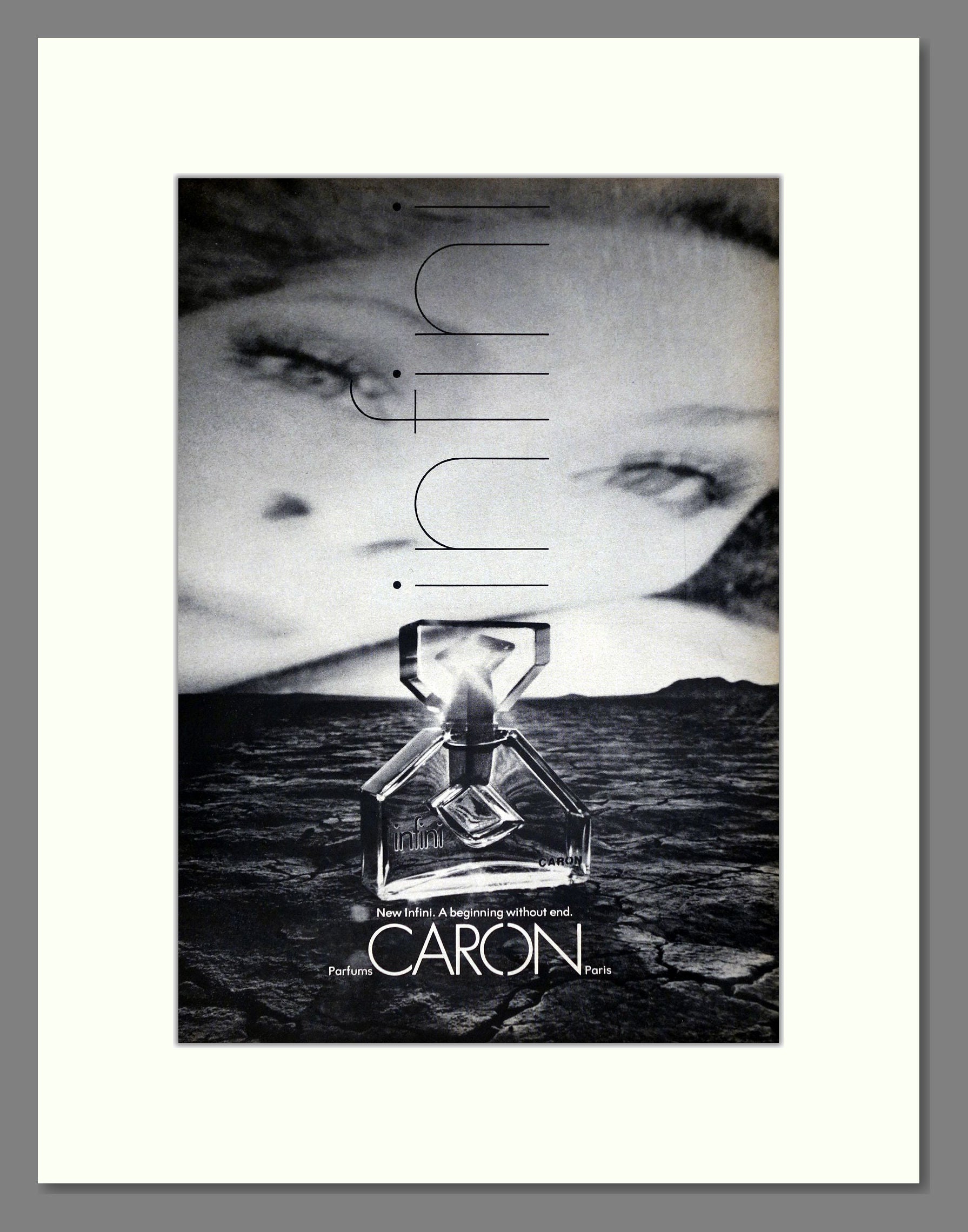 Caron - Infini. Vintage Advert 1971 (ref AD65510)