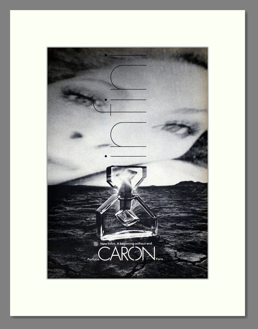 Caron - Infini. Vintage Advert 1971 (ref AD65510)