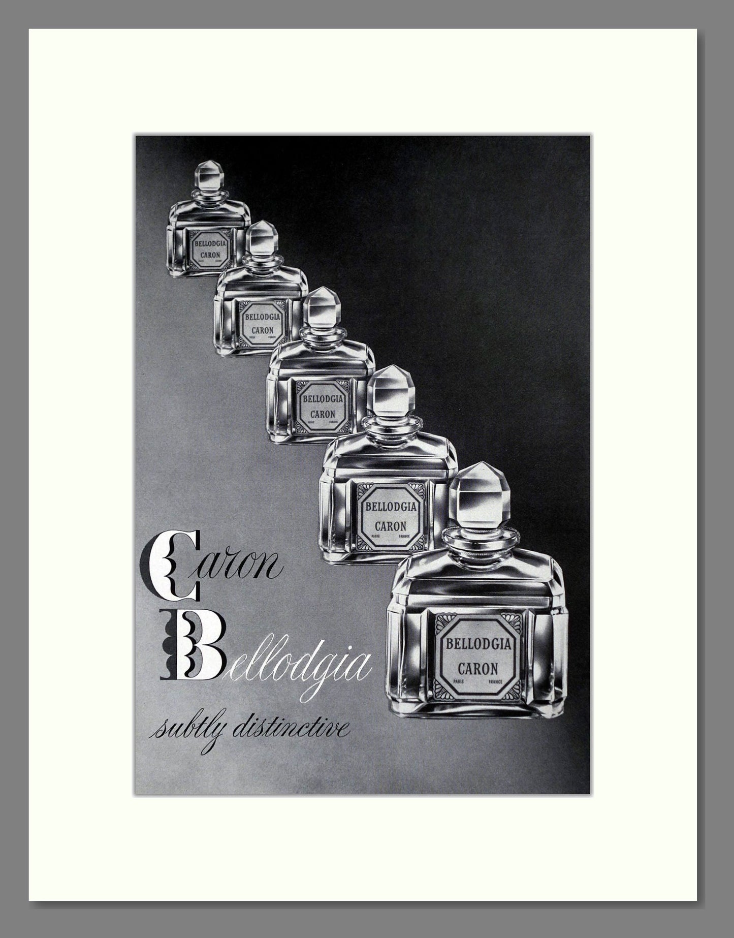Caron - Bellodgia. Vintage Advert 1959 (ref AD65519)