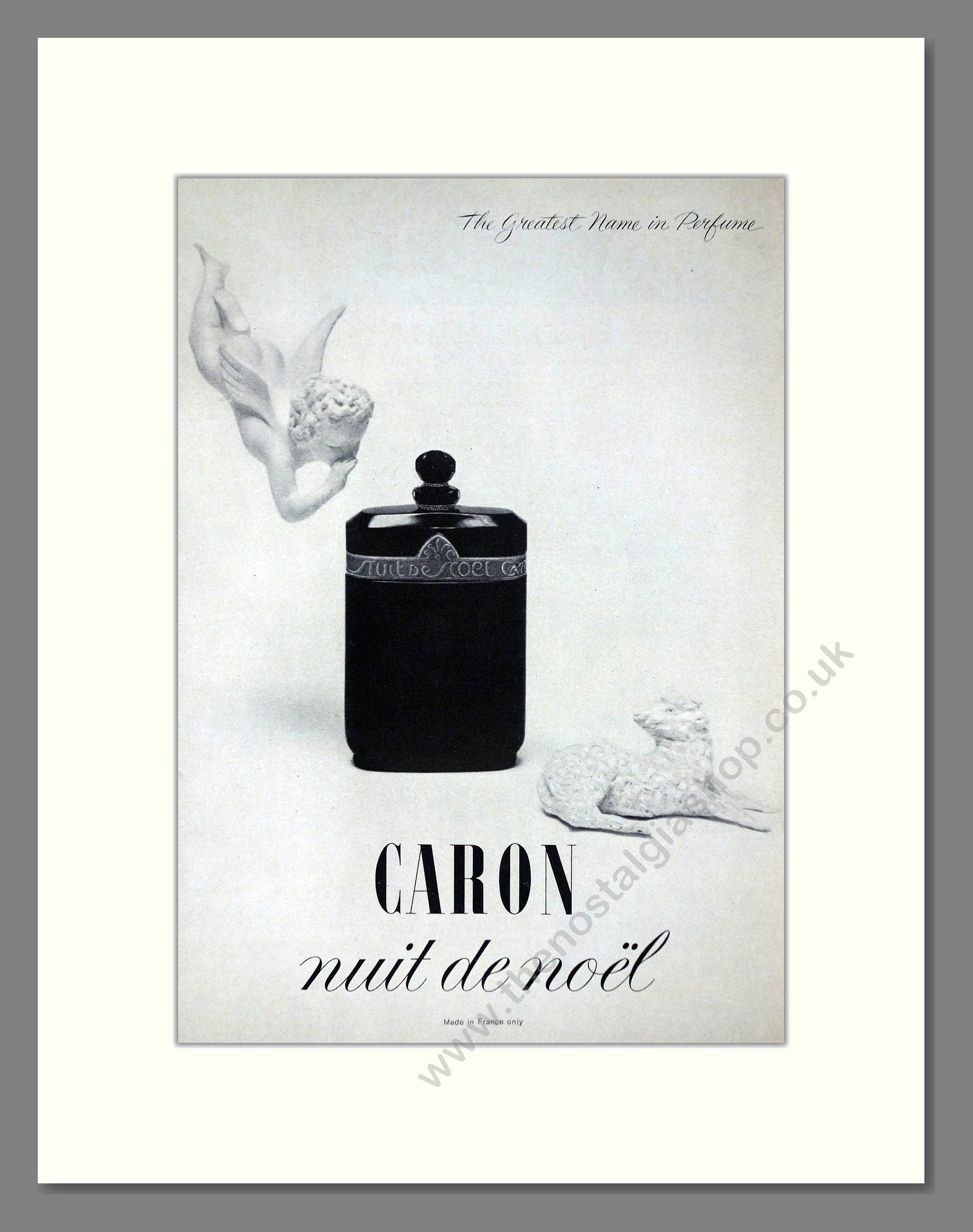Caron - Nuit De Noel. Vintage Advert 1961 (ref AD65524)