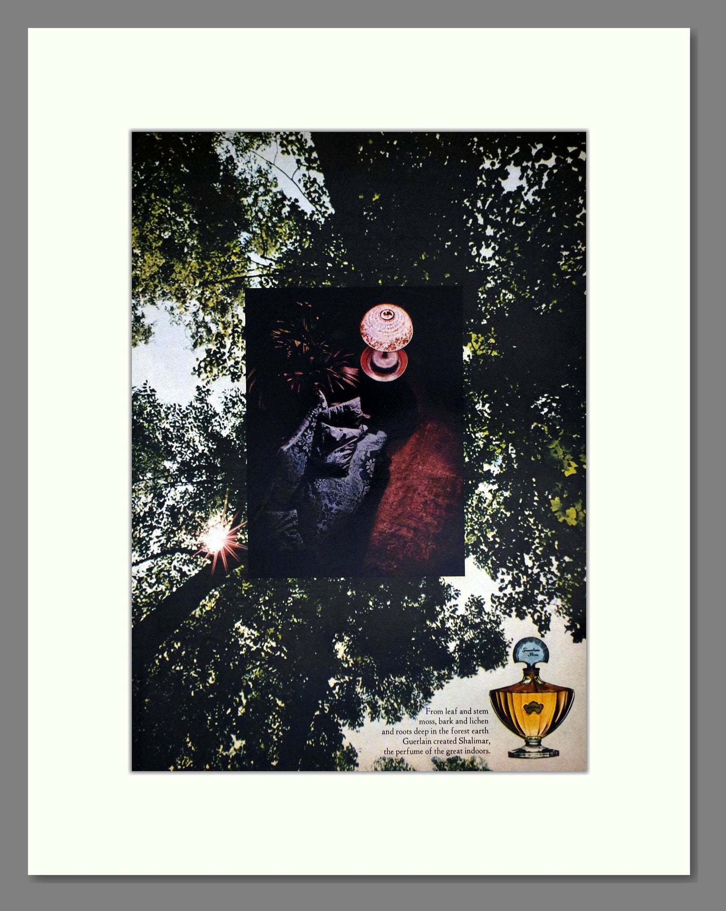 Guerlain - Shalimar. Vintage Advert 1965 (ref AD65540)