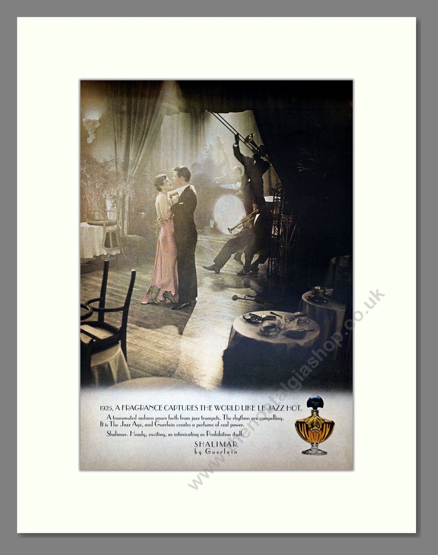 Guerlain - Shalimar. Vintage Advert 1975 (ref AD65542)