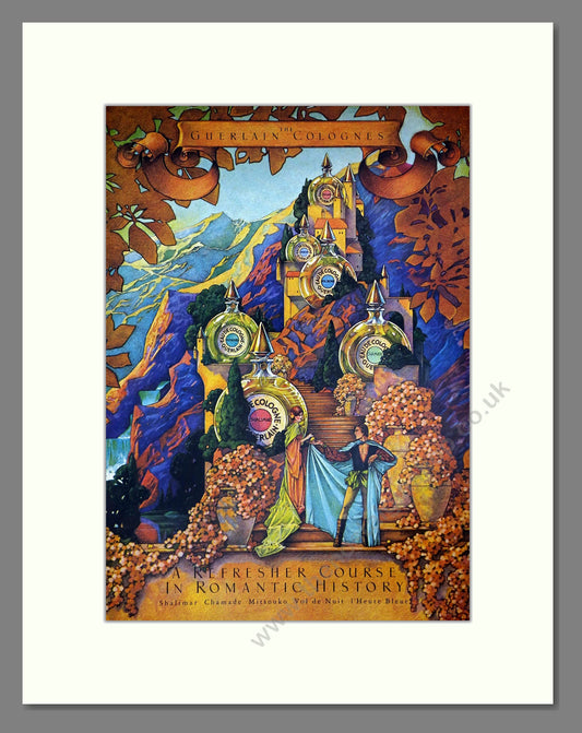 Guerlain - Cologne. Vintage Advert 1975 (ref AD65543)