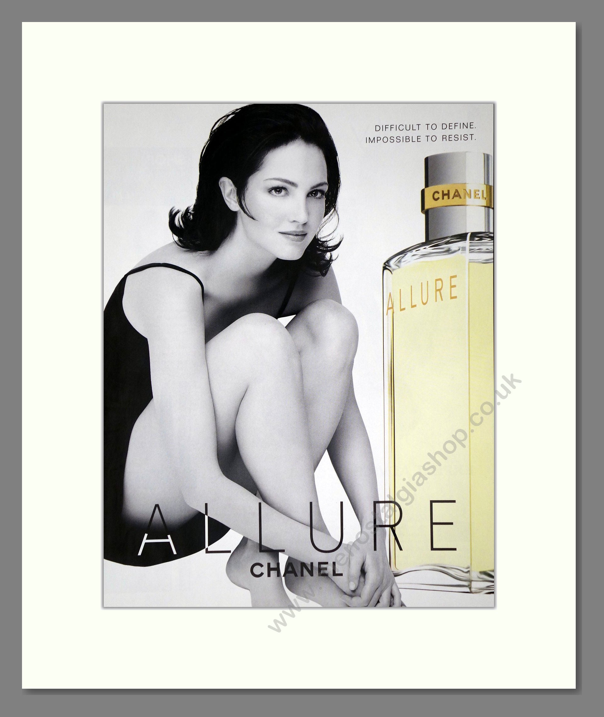 Chanel - Allure. Vintage Advert 1999 (ref AD65555)