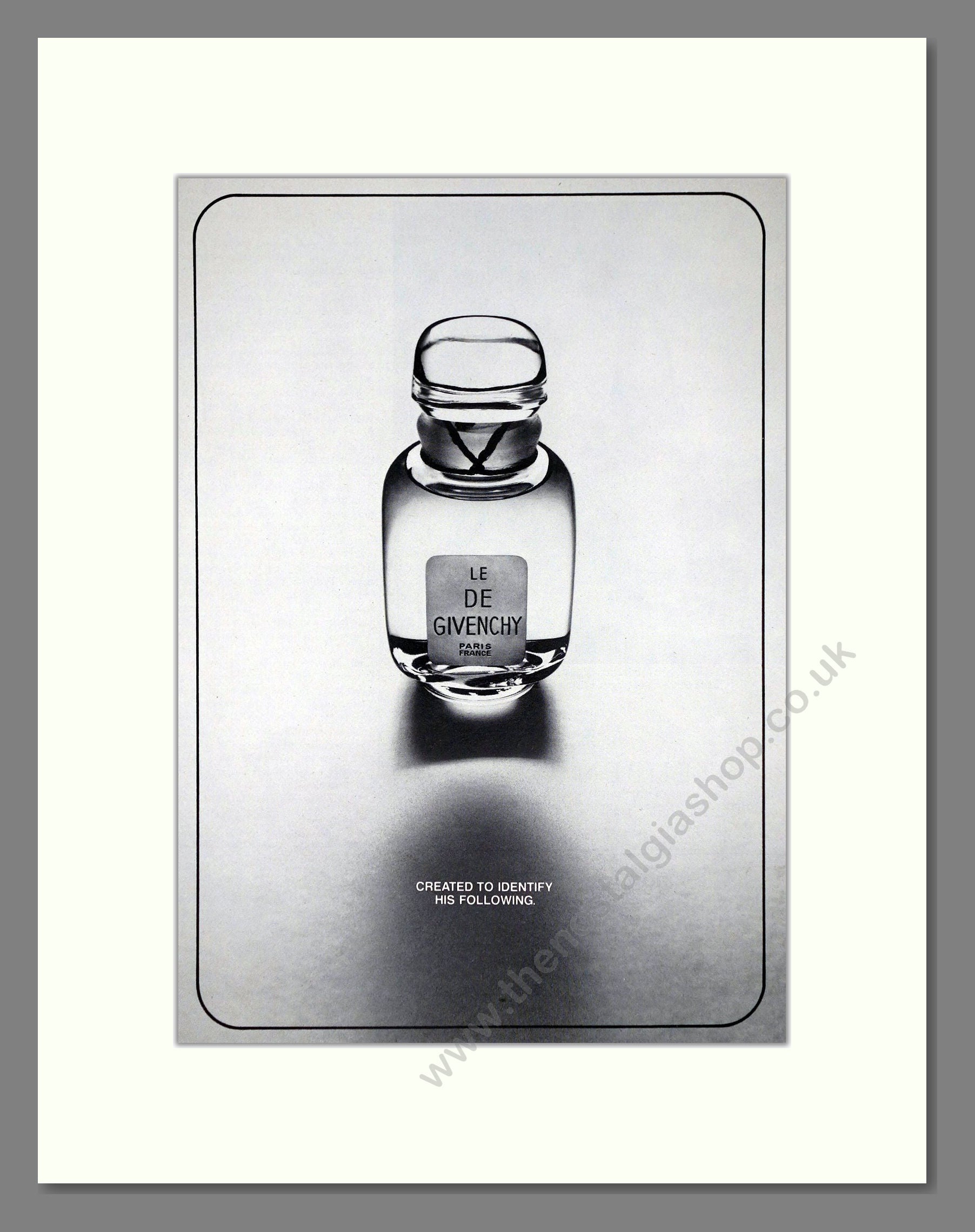 Givenchy - Le De Givenchy. Vintage Advert 1975 (ref AD65566)