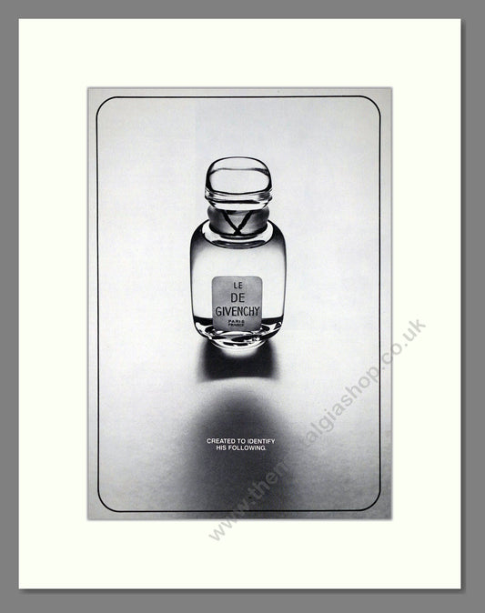 Givenchy - Le De Givenchy. Vintage Advert 1975 (ref AD65566)