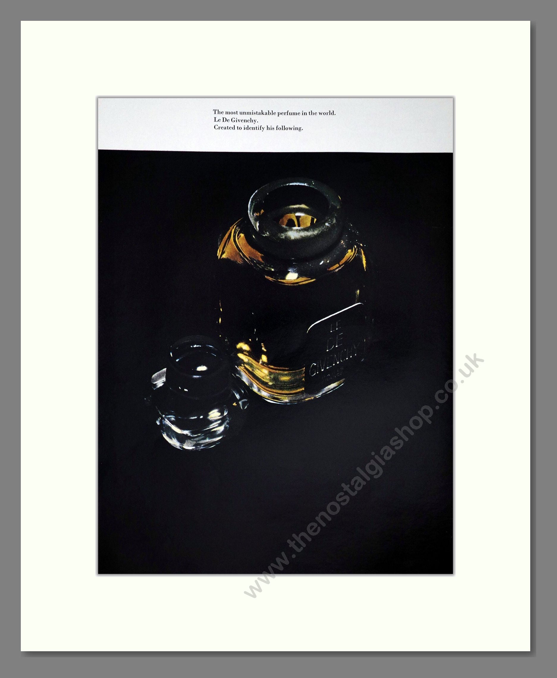 Givenchy - Le De Givenchy. Vintage Advert 1973 (ref AD65567)