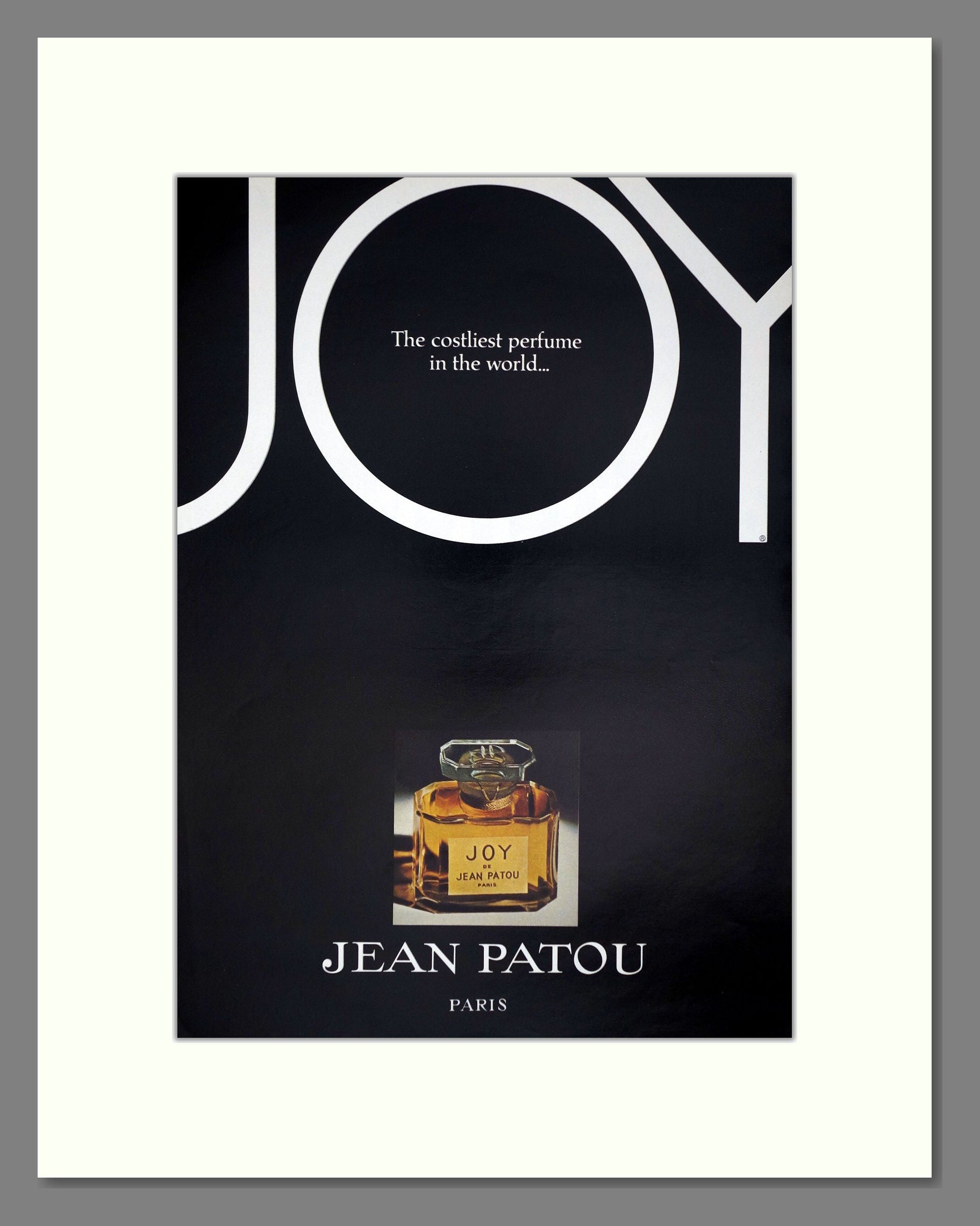 Jean Patou - Joy. Vintage Advert 1977 (ref AD65578)