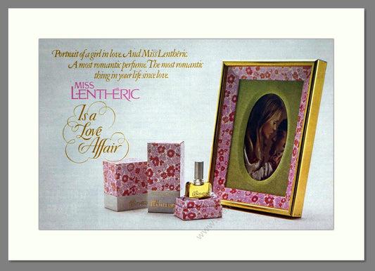 Lentheric - Miss Lentheric. Vintage Advert 1970 (ref AD66008)