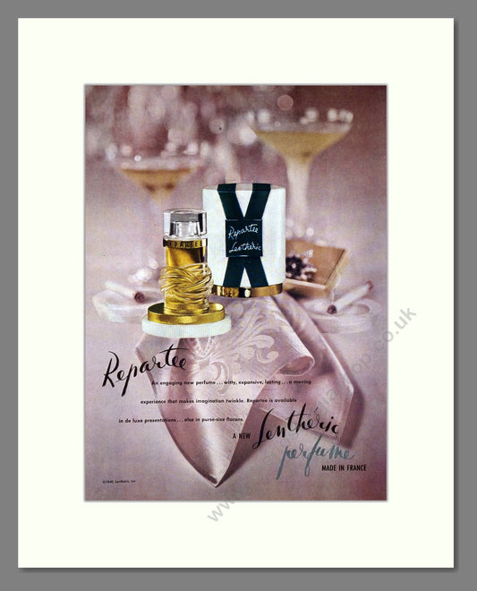 Lentheric - Repartee. Vintage Advert 1949 (ref AD66010)